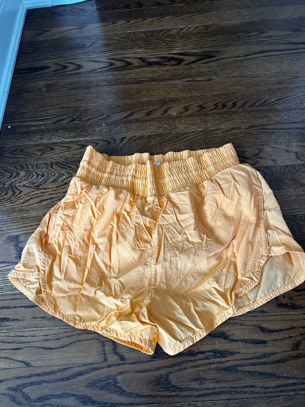 all in motion Peach Elastic-Waist Athletic Shorts